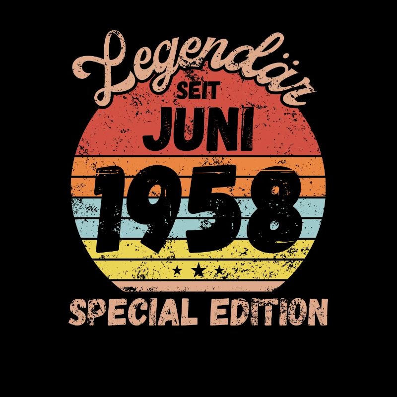 Juni 1958 - Geburtstag im Juni