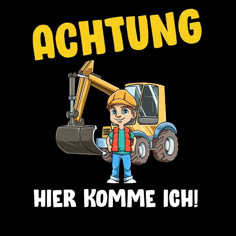 Lustiges Bagger Geschenk - Jungen Bagger