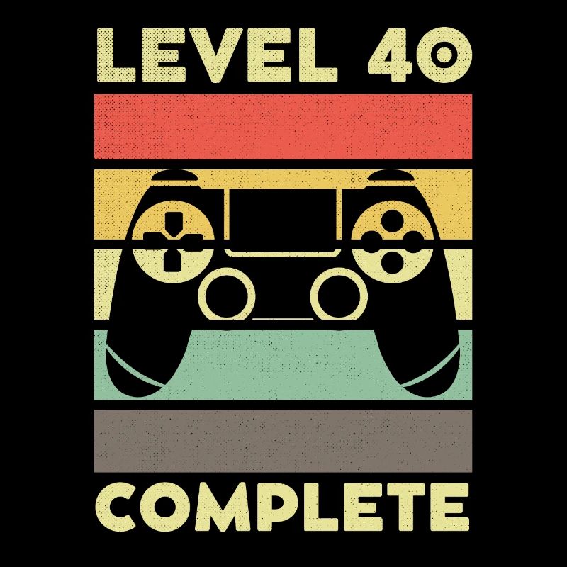 Niveau 40 Complet 40 ans 40e anniversaire