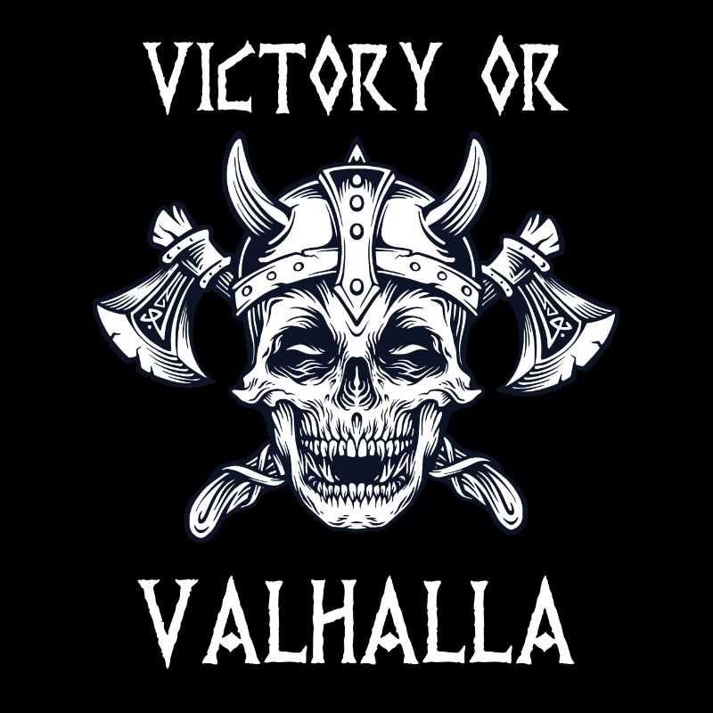 Victory Or Valhalla Wikinger Krieger Nordmänner
