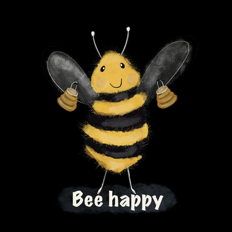 Abeille heureuse