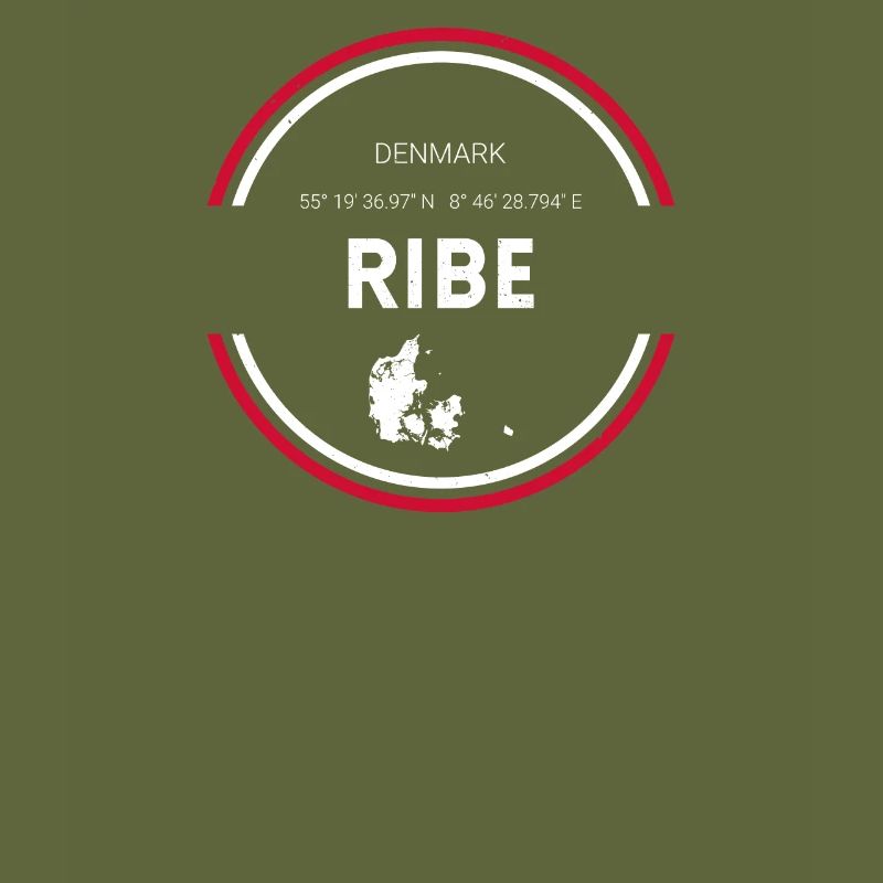 Ribe I Danemark Motif de vacances pour les Danois