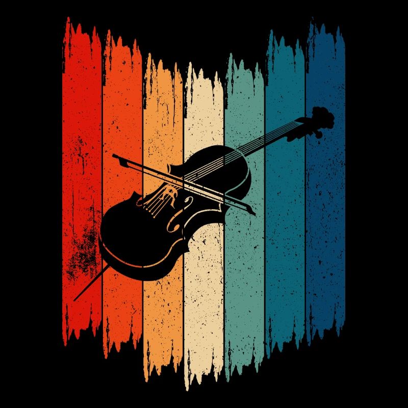 Violon Vintage Violoncelle Rétro Violoncelle