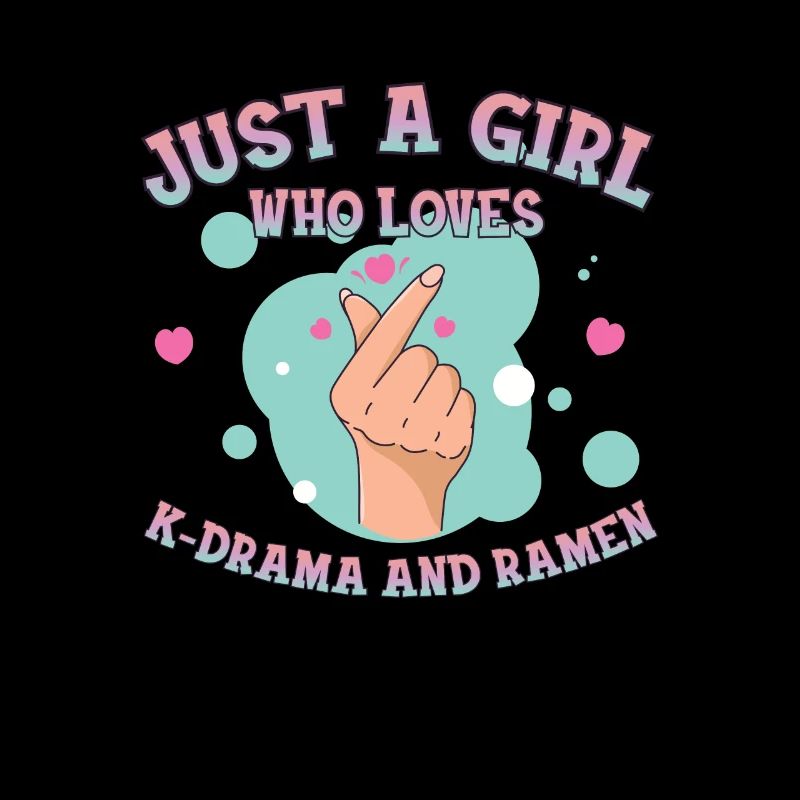 Nur ein Mädchen, das K-Drama und Ramen liebt