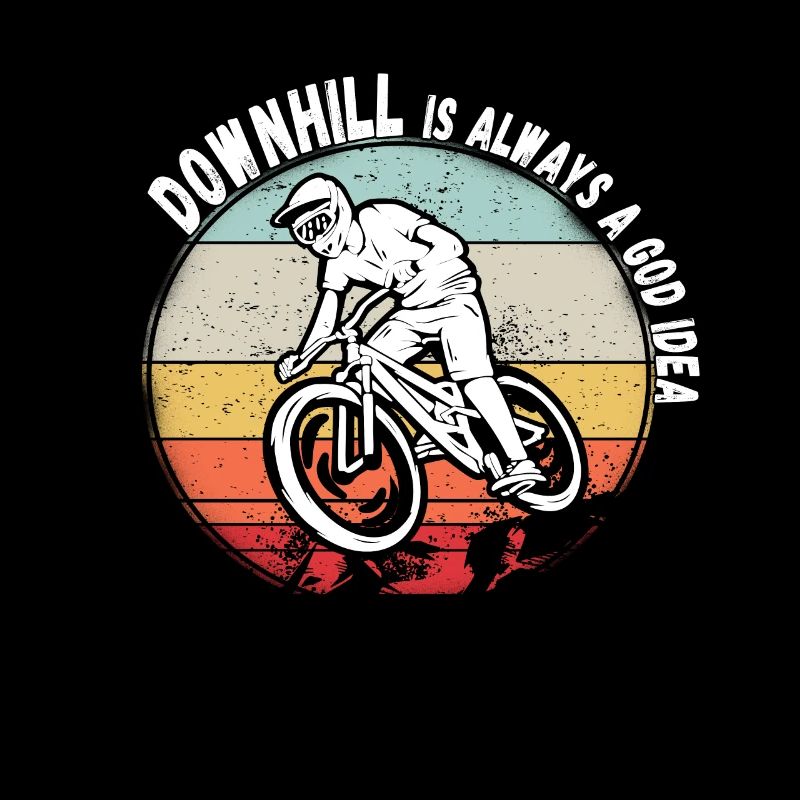 Downhill is always a good idea MTB RetroVintage