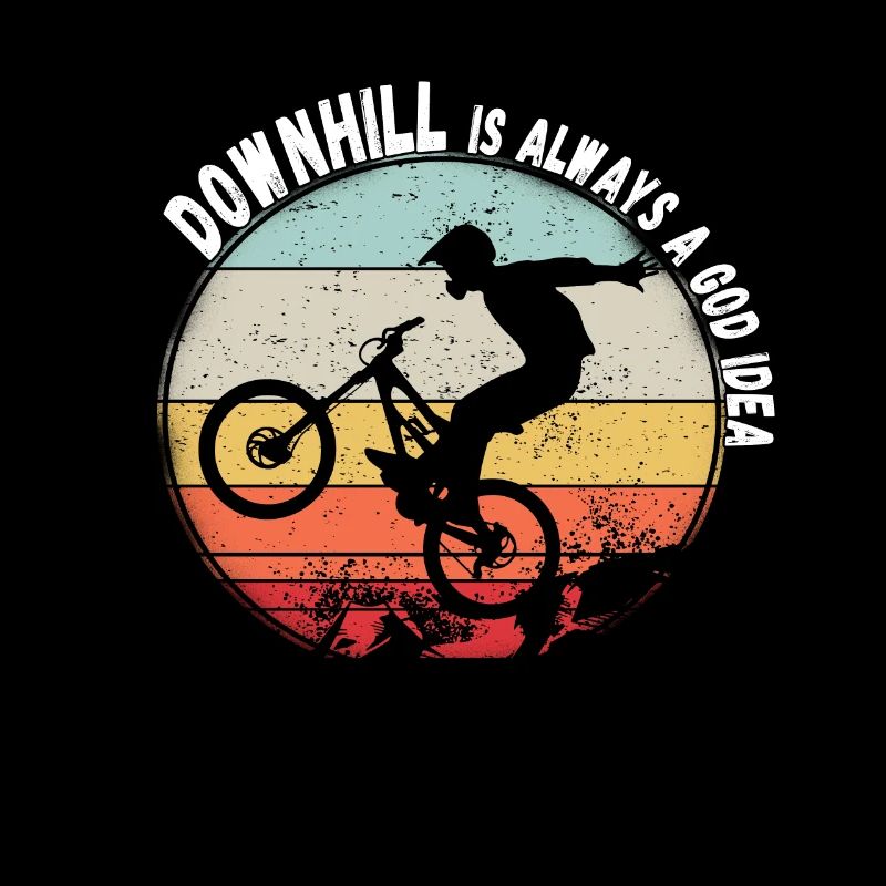 Downhill is always a good idea MTB RetroVintage