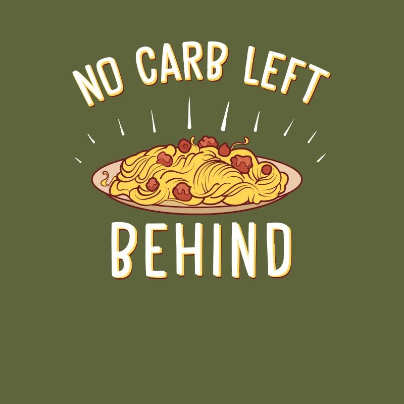 No Carb Left behind Funny Kohlenhydrate Loading