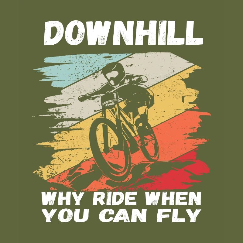 Why ride when you can fly Downhill MTB