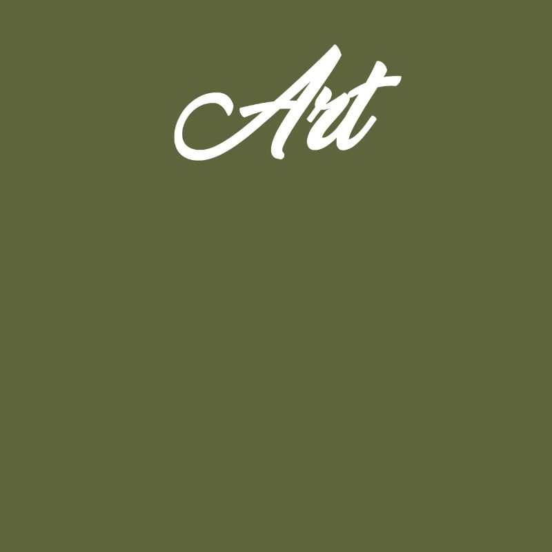 ART CURSIVE TEXT NOVELTY HOBBY