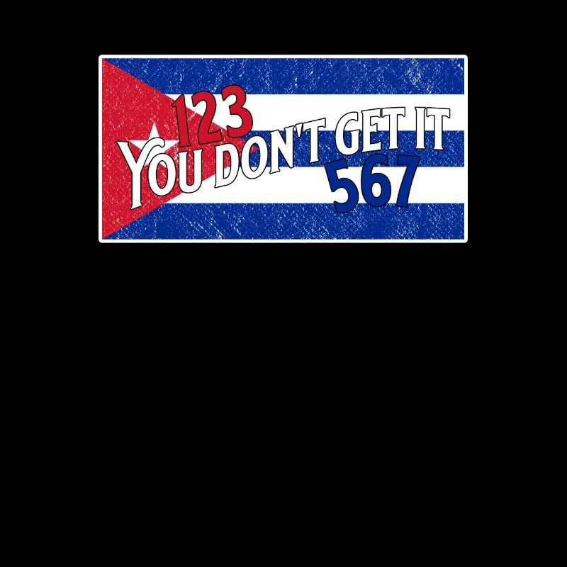 Salsa 123 567 Drapeau de Cuba