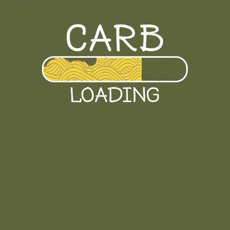 Carb Loading Pasta Funny Glucides Loading
