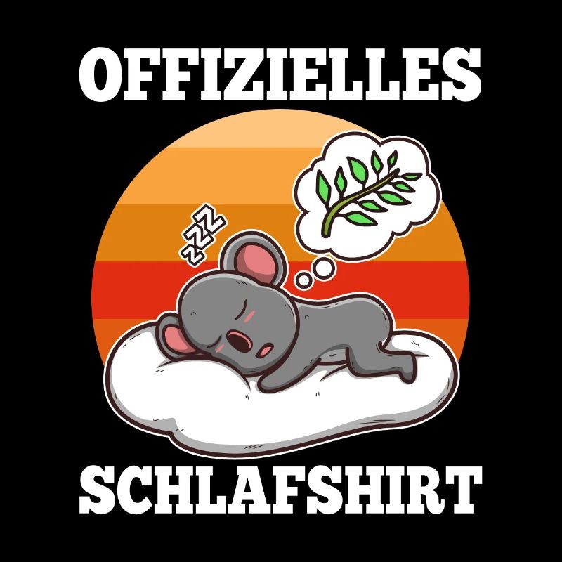 Offizielles schlafshirt Koala