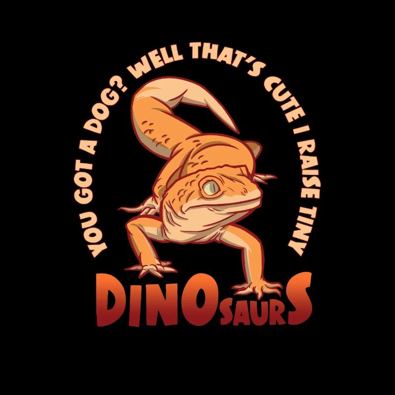 I Raise Tiny Dinosaurs Gecko Lizard Reptile