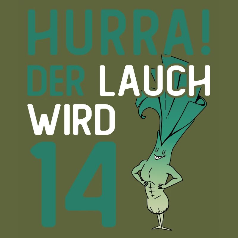 Hurra der Lauch wird 14