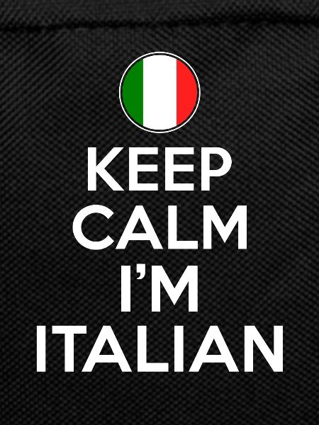 Keep calm in italian