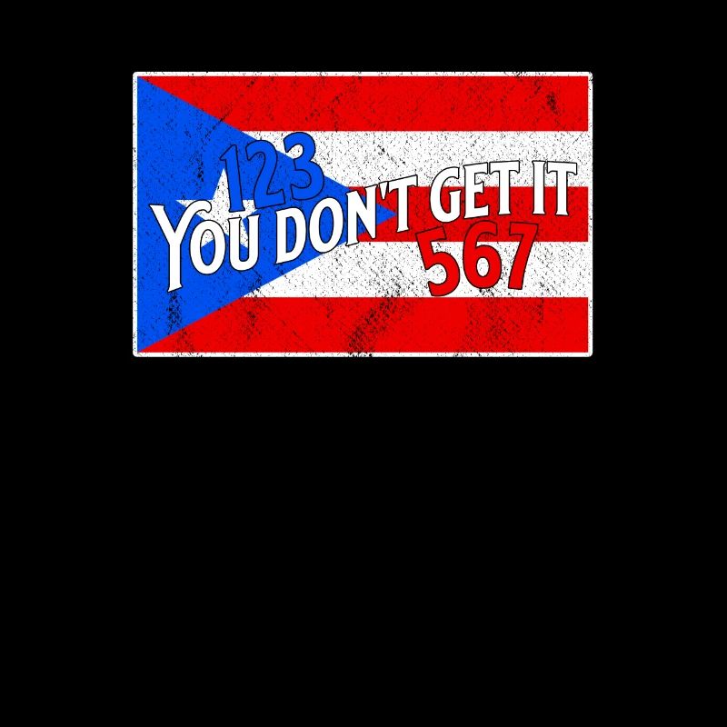 Drapeau de Porto Rico 123 567 Salsa