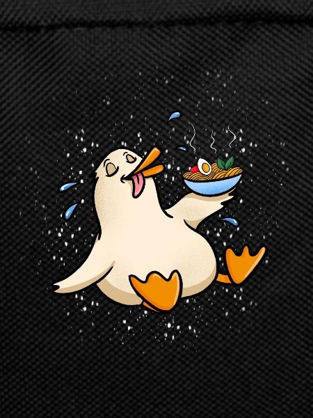 Duck Eating Ramen