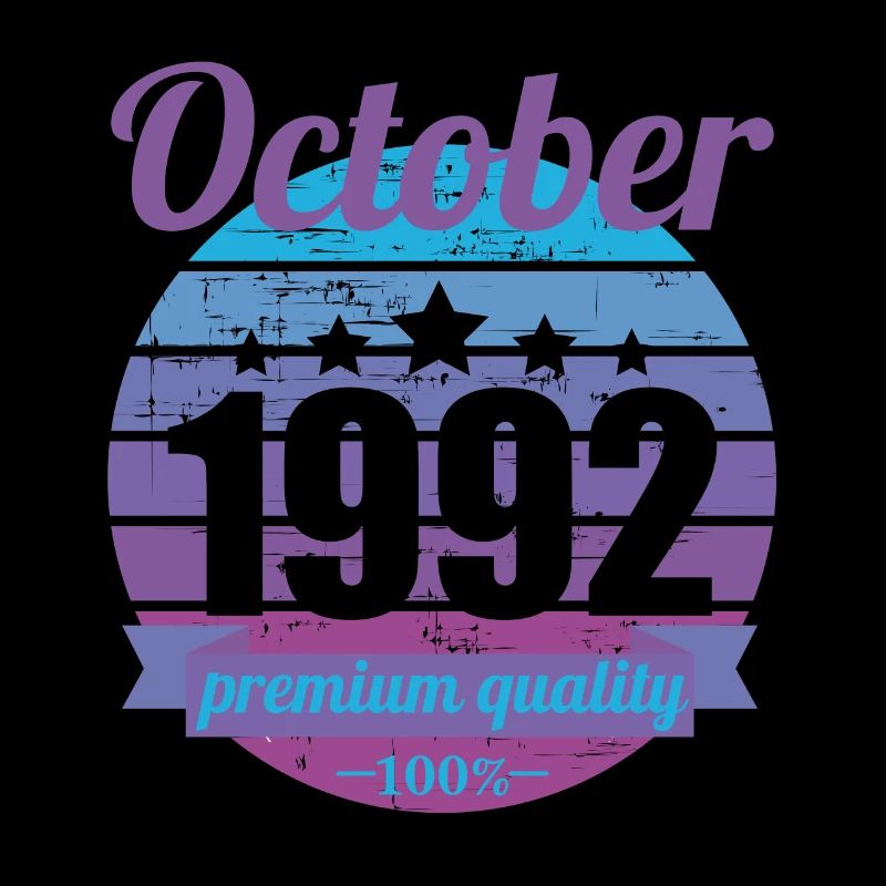 Born October 1992 30 years 30s 30th birthday