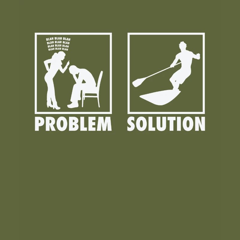 Stand Up Paddle SUP Paddling Statement Problem