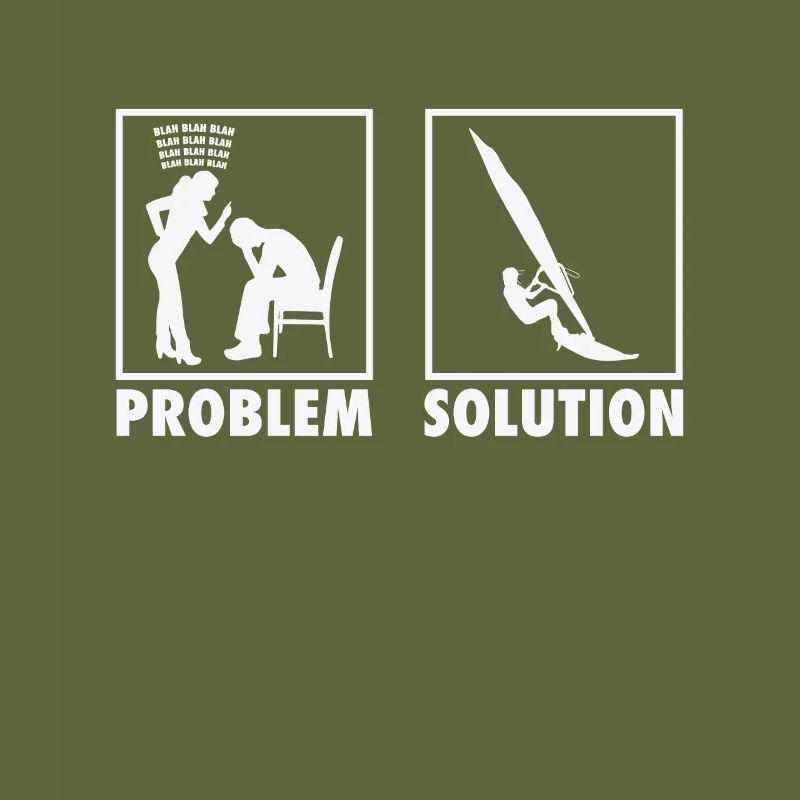 Windsurf Windsurfer Déclaration Solution au problème.