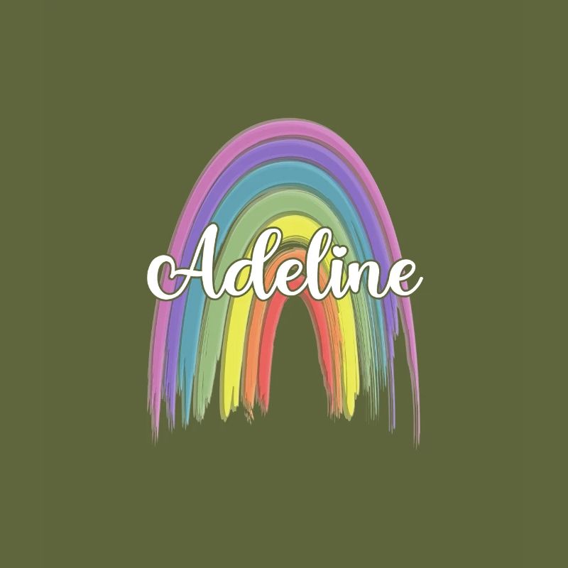 ADELINE Rainbow Cursive