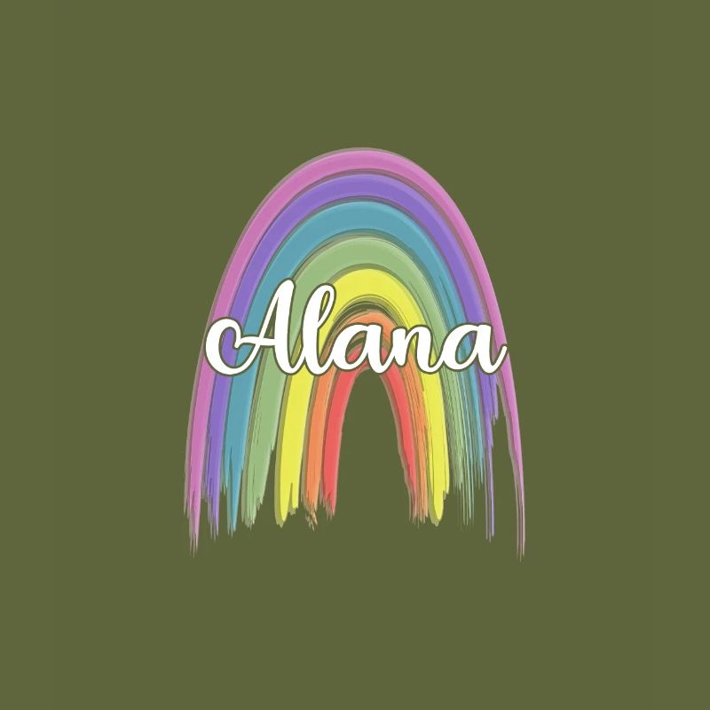 ALANA Rainbow Cursive
