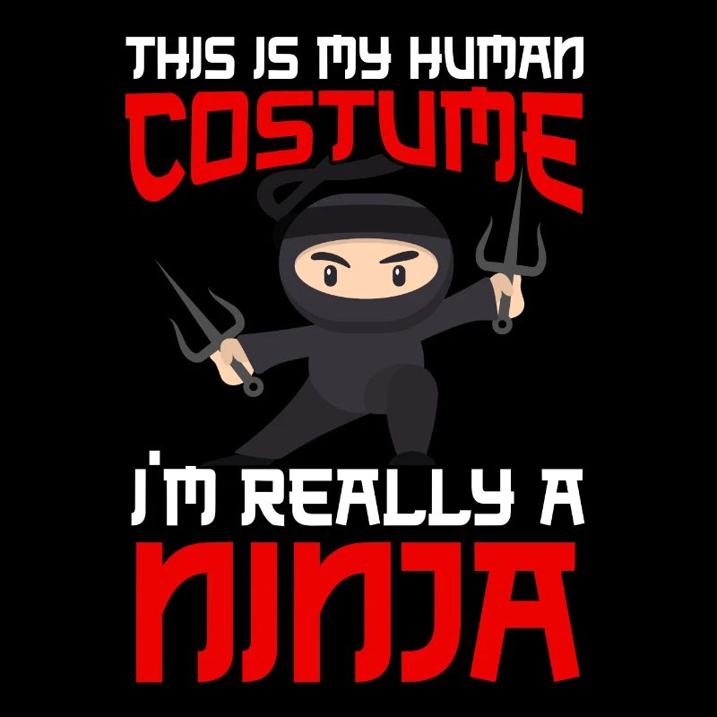 Ninja Tshirt Kids Men Ninjutsu