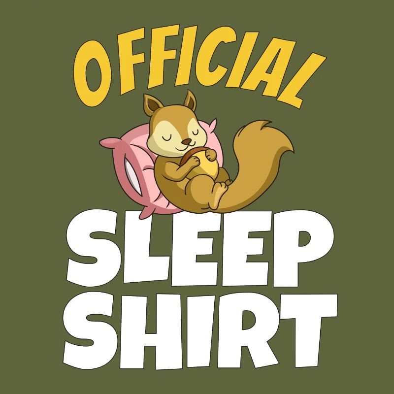 Nice Sleeping Squirrel Gift