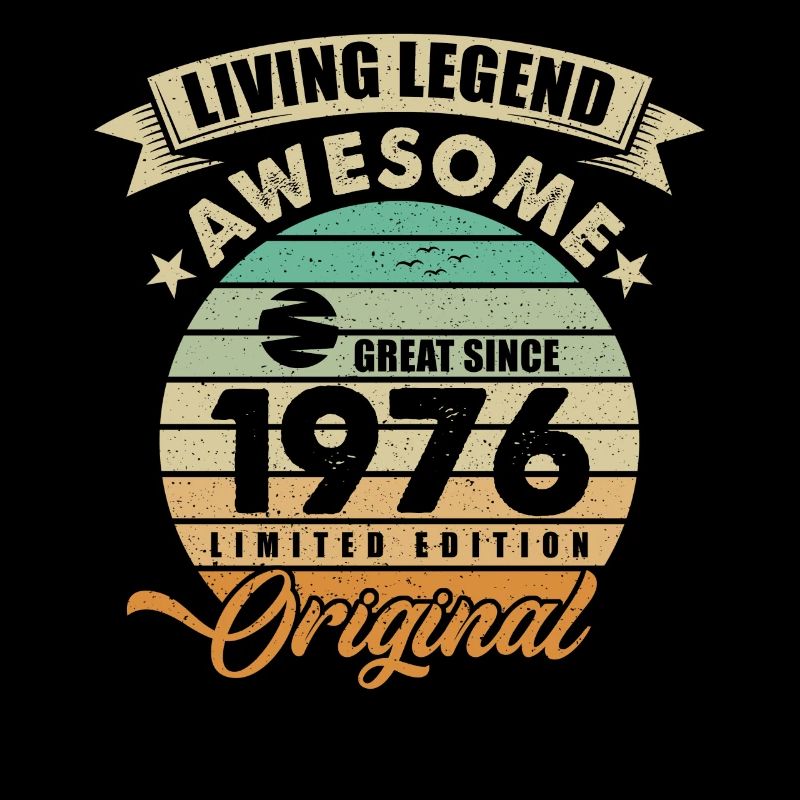 1976 Birthday Retro Orginal