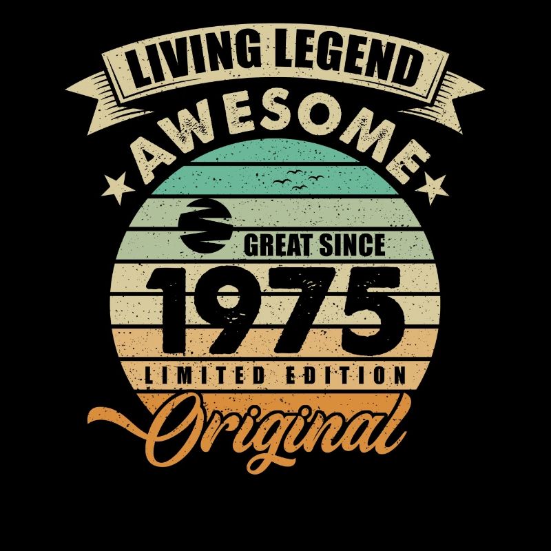 1975 Birthday Retro Orginal