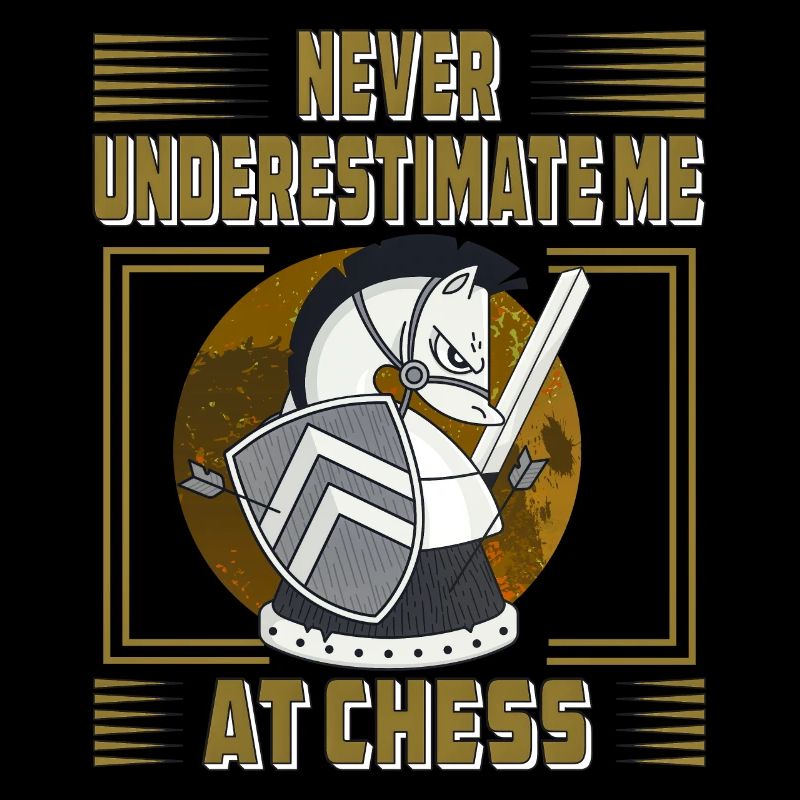 NEVER UNDERESTIMATE ME AT CHESS