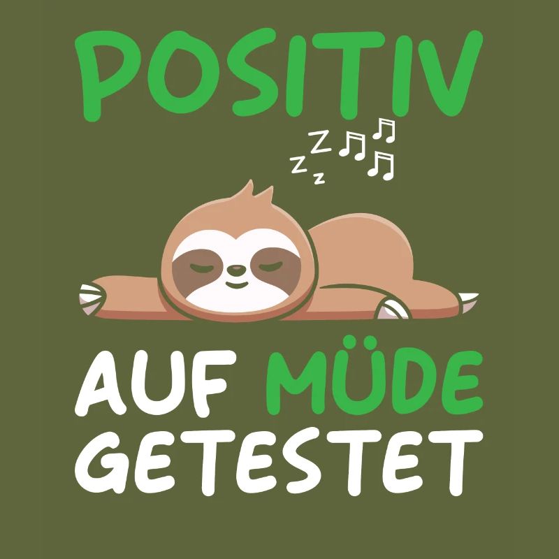 Faultier Positv auf Müde getestet