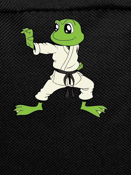 Comic Gecko does karate
