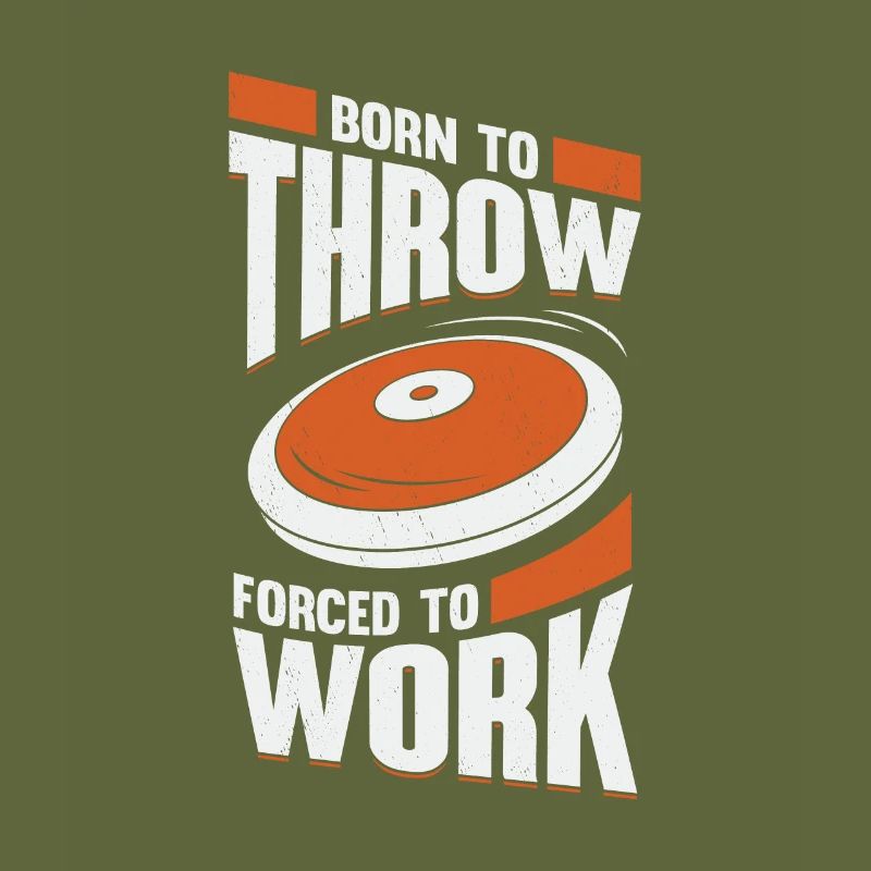 Lustiges Diskuswerfen Diskuswerfer Geschenk