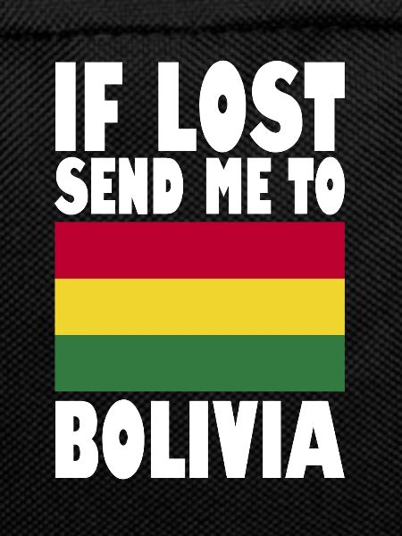Bolivia Flag Saying