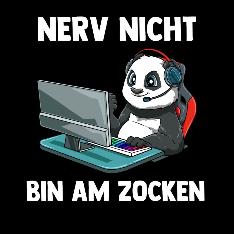 Nerv Nicht Bin Am Zocken Panda - Computer Spiele