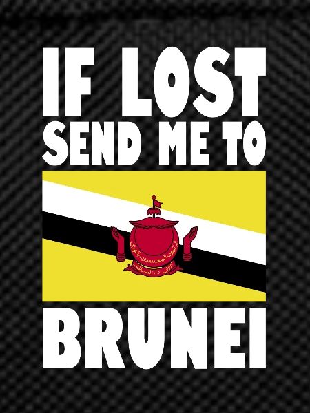 Brunei Flagge Spruch