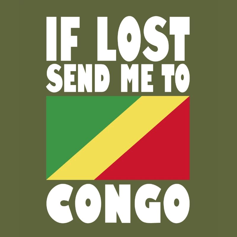 Kongo Flagge Spruch