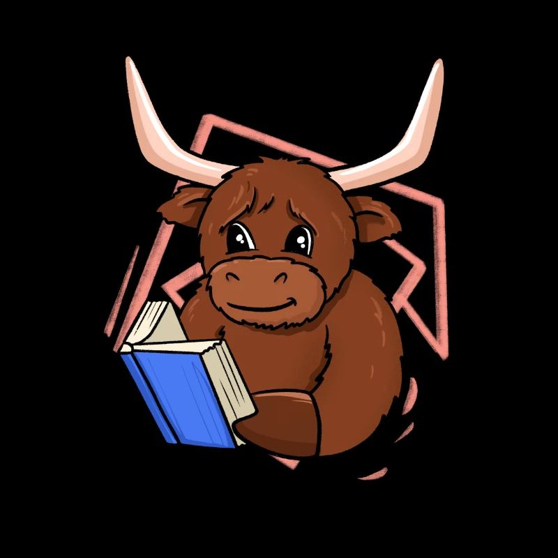 Cow Reading Book