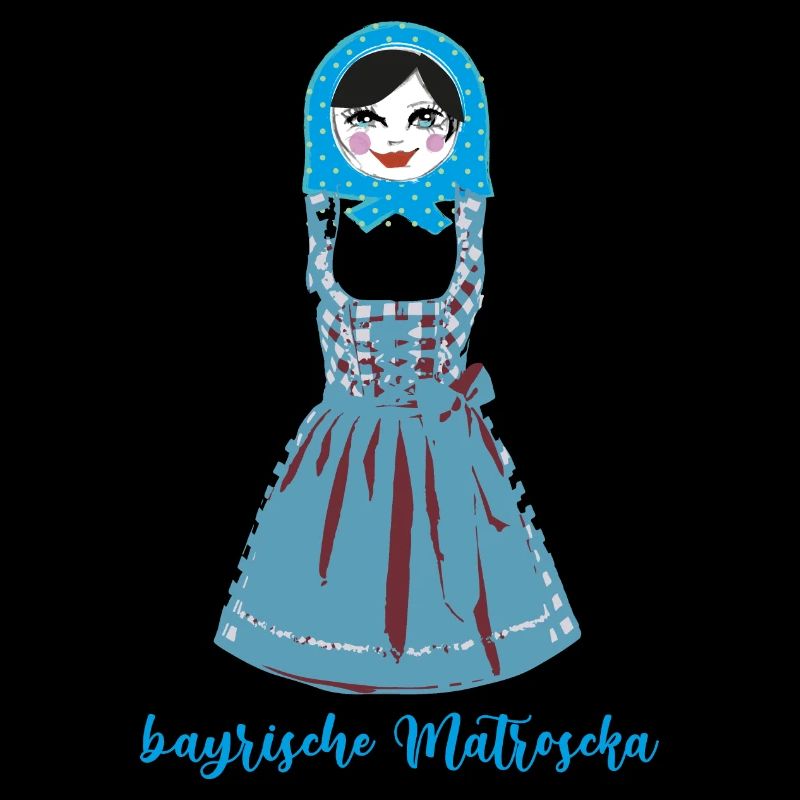 bavarian matroschka, dirndl,
