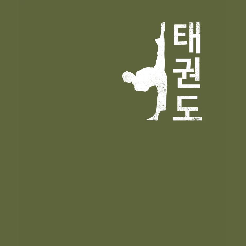 Tae Kwon Do Symbol Training Taekwondo Coréen