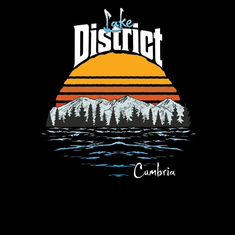 Vintage Lake District Cumbria Souvenir