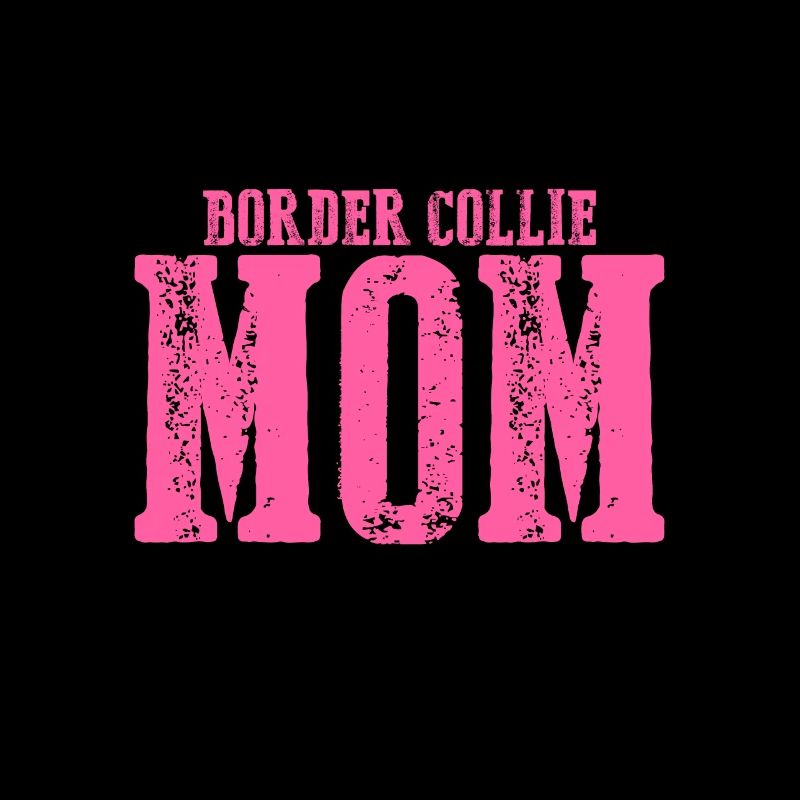 Border Collie Mom Hund
