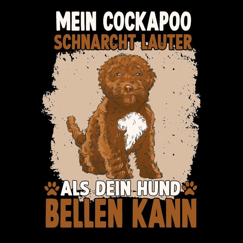 Cooles Pudel Hundehalter Motiv Cockapoo