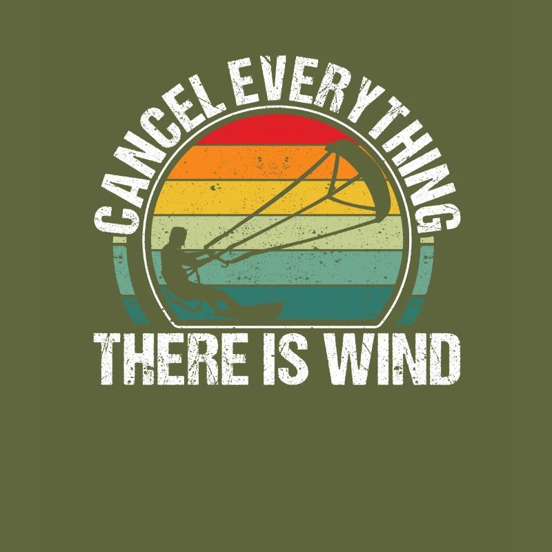 Funny Kitesurf Kiteboarding Cancel Everything is