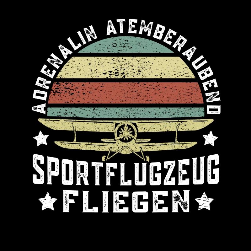 Adrenalin Atemberaubend Sportflugzeug Pilot