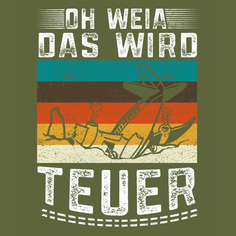 Oh weia das wird teuer Modellflug Pilot Geschenk
