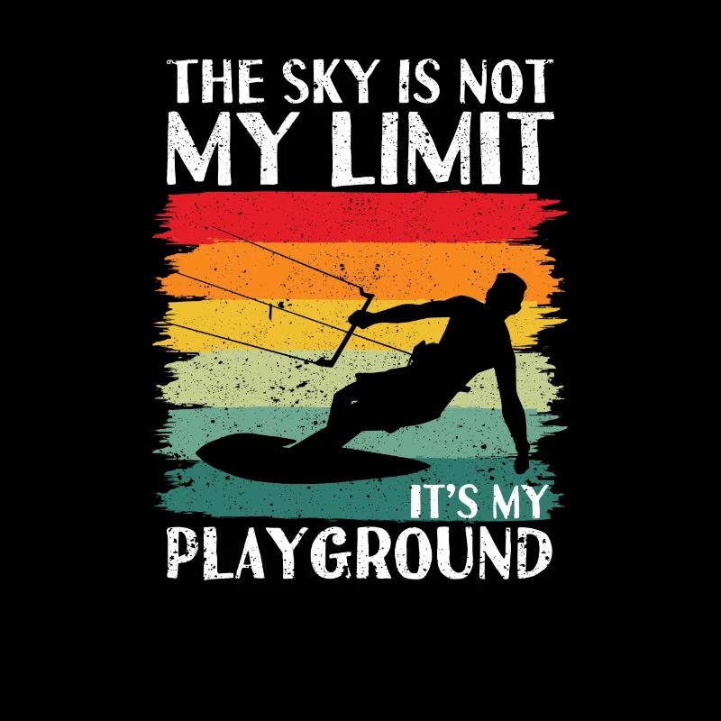 Fun Kitesurfing Kiteboarding Lovers