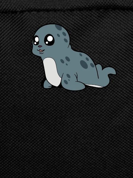 Kawaii Grey Seal