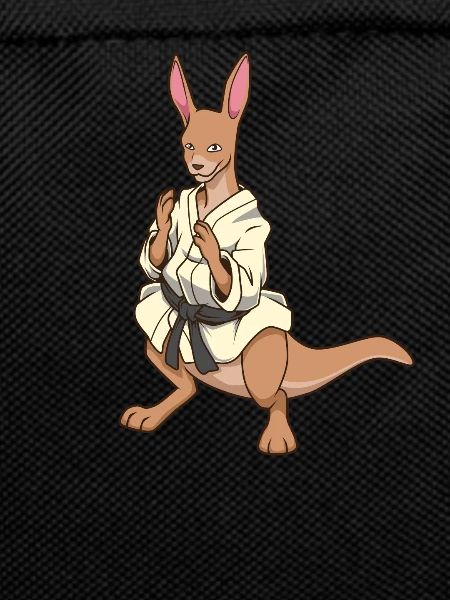 Comic Kangaroo makes judo